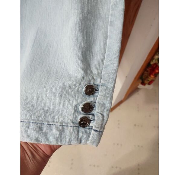 Just My Size Woman's Plus Control Waistband Capri Jeans - Picture 7 of 11